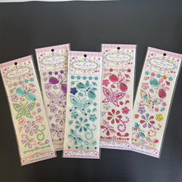 Butterfly Bling Gem Stickers ✨ (5-Pack)