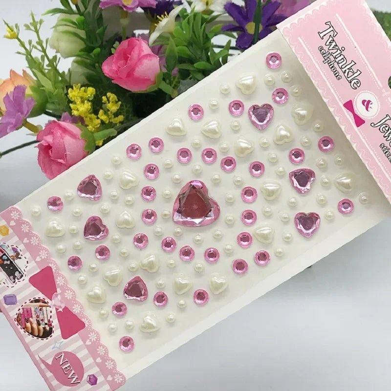 Sparkling Glitter Face Stickers for Kids - Dazzling Rhinestone Jewels for Eye and Face Makeup - Perfect for Festivals and Parties - Model ZS006