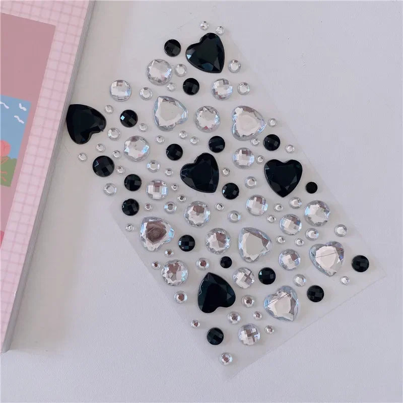 Sparkling Glitter Face Stickers for Kids - Dazzling Rhinestone Jewels for Eye and Face Makeup - Perfect for Festivals and Parties - Model ZS006