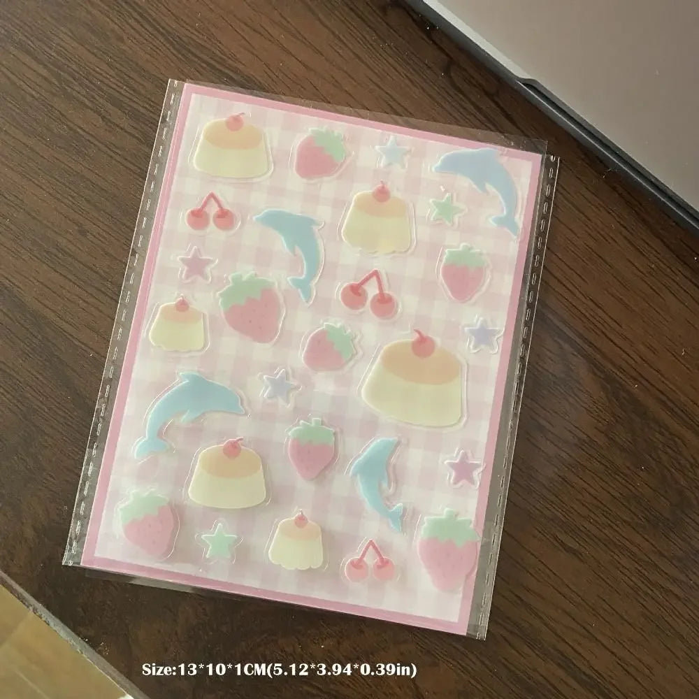 Transform Your Space with Adorable 3D Dolphin & Hibiscus Phone Case Stickers - Perfect for Crafting and Decorating!