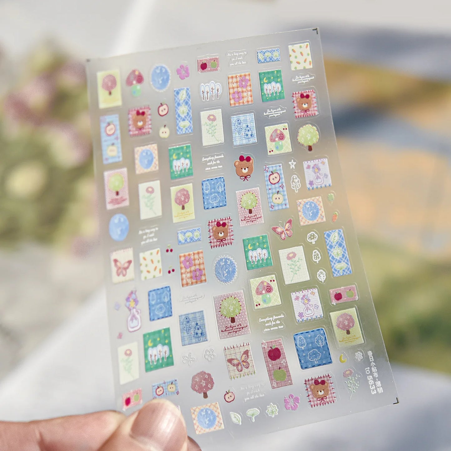 Elevate Your Nail Game with Vintage Plaid Star 5D Nail Art Stickers - Perfect for Stylish Manicures!