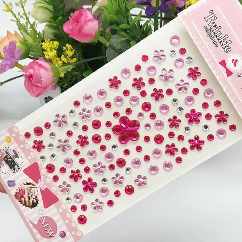Sparkling Glitter Face Stickers for Kids - Dazzling Rhinestone Jewels for Eye and Face Makeup - Perfect for Festivals and Parties - Model ZS006