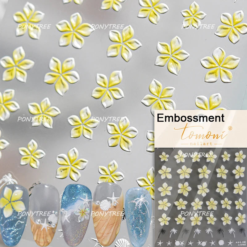 Transform Your Nails with Cute Cat Sunglasses 5D Nail Art Stickers - Perfect for Summer Manicures!