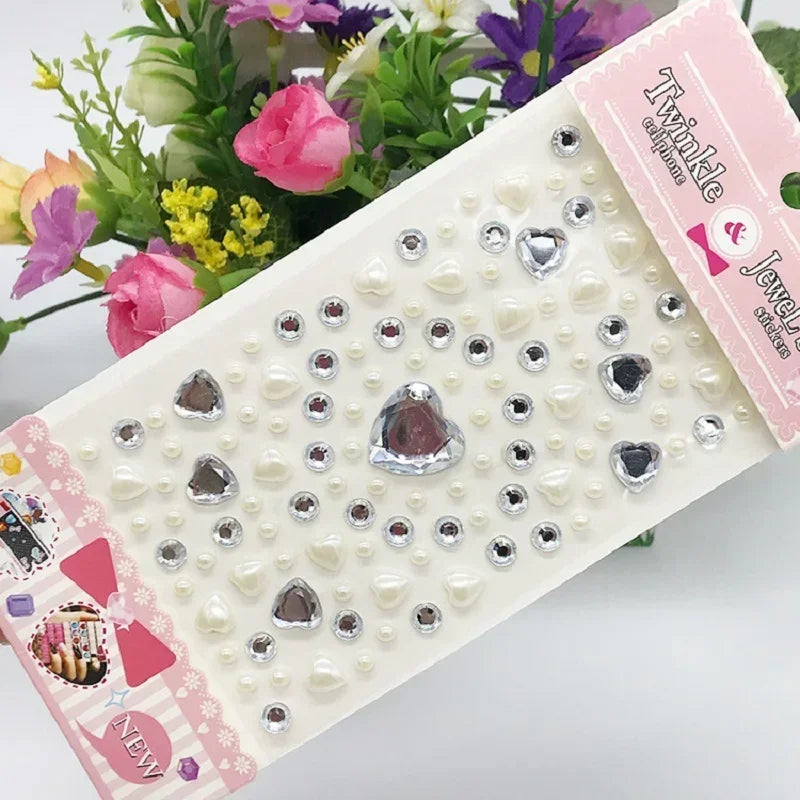 Sparkling Glitter Face Stickers for Kids - Dazzling Rhinestone Jewels for Eye and Face Makeup - Perfect for Festivals and Parties - Model ZS006