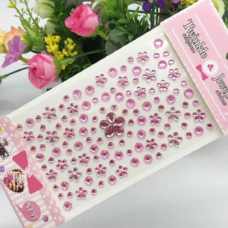 Sparkling Glitter Face Stickers for Kids - Dazzling Rhinestone Jewels for Eye and Face Makeup - Perfect for Festivals and Parties - Model ZS006