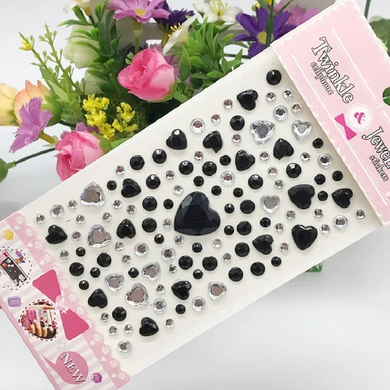 Sparkling Glitter Face Stickers for Kids - Dazzling Rhinestone Jewels for Eye and Face Makeup - Perfect for Festivals and Parties - Model ZS006