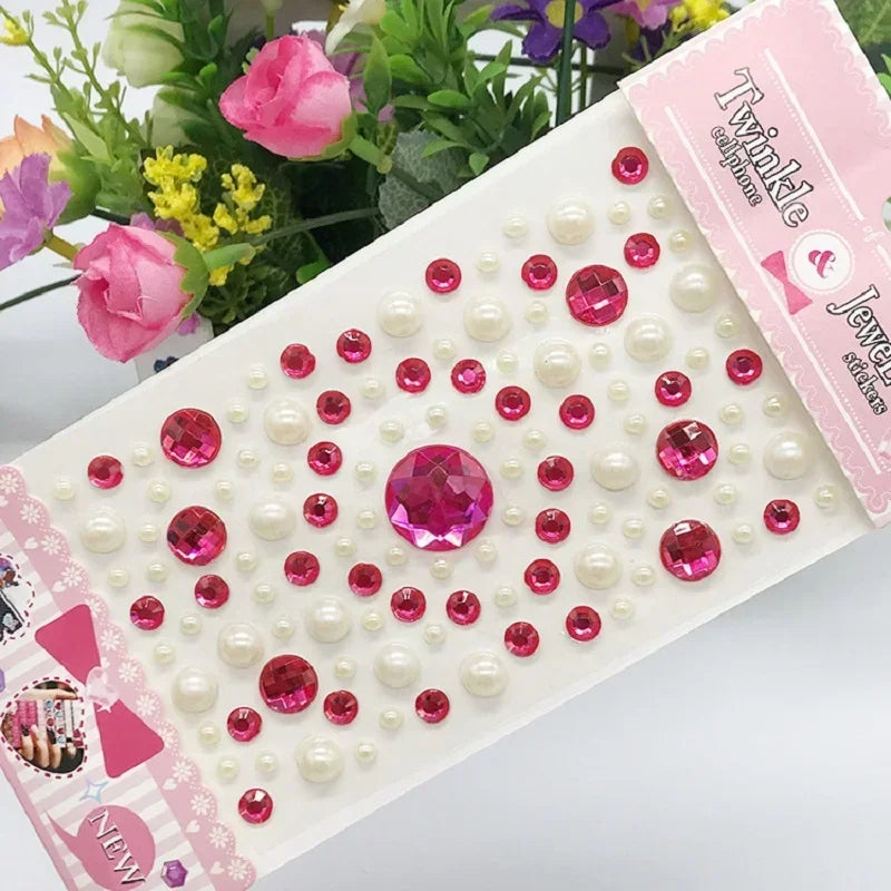Sparkling Glitter Face Stickers for Kids - Dazzling Rhinestone Jewels for Eye and Face Makeup - Perfect for Festivals and Parties - Model ZS006