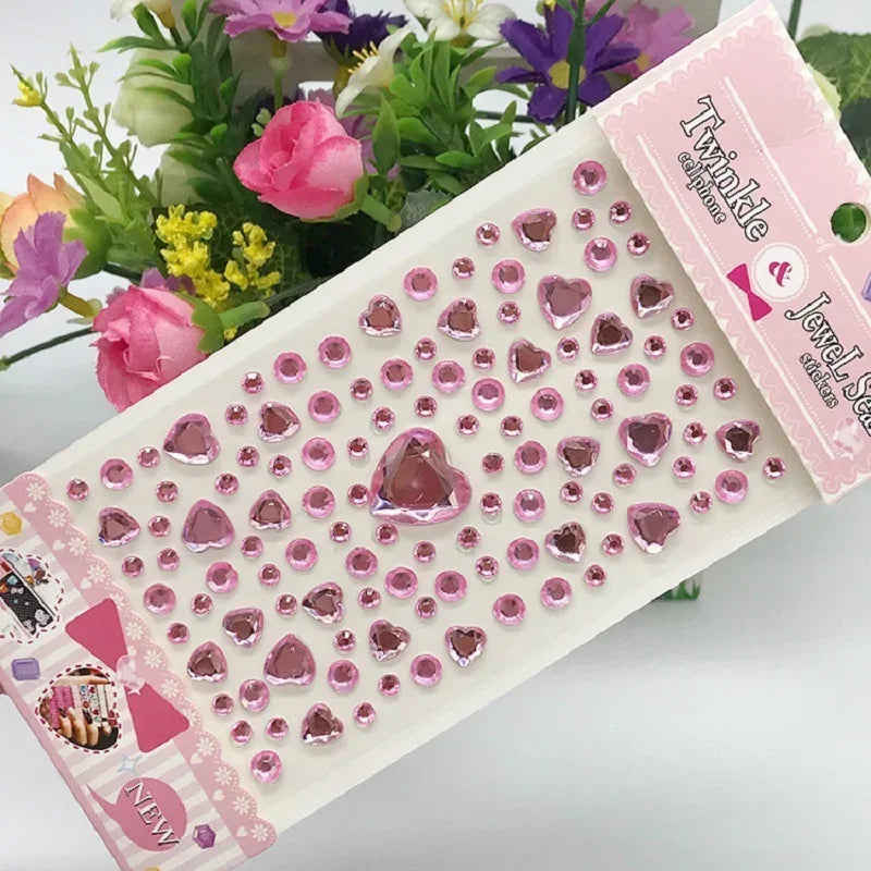 Sparkling Glitter Face Stickers for Kids - Dazzling Rhinestone Jewels for Eye and Face Makeup - Perfect for Festivals and Parties - Model ZS006