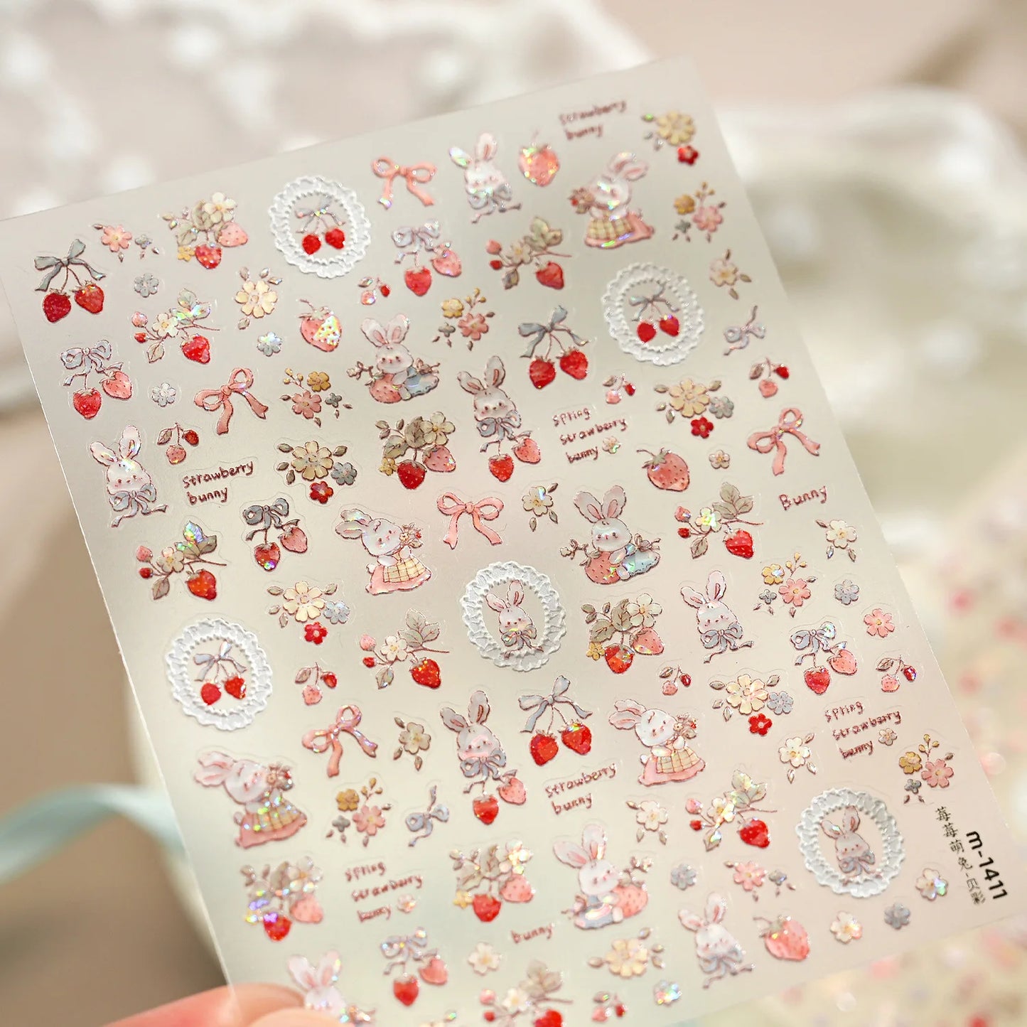 Elevate Your Nail Game with Vintage Plaid Star 5D Nail Art Stickers - Perfect for Stylish Manicures!