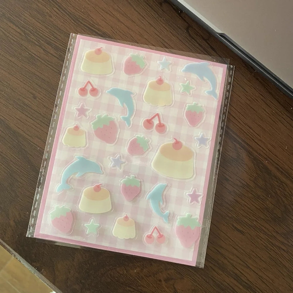 Transform Your Space with Adorable 3D Dolphin & Hibiscus Phone Case Stickers - Perfect for Crafting and Decorating!